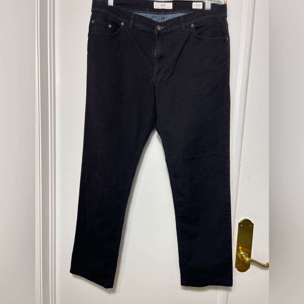 Men’s Brax Cooper Black Jeans
